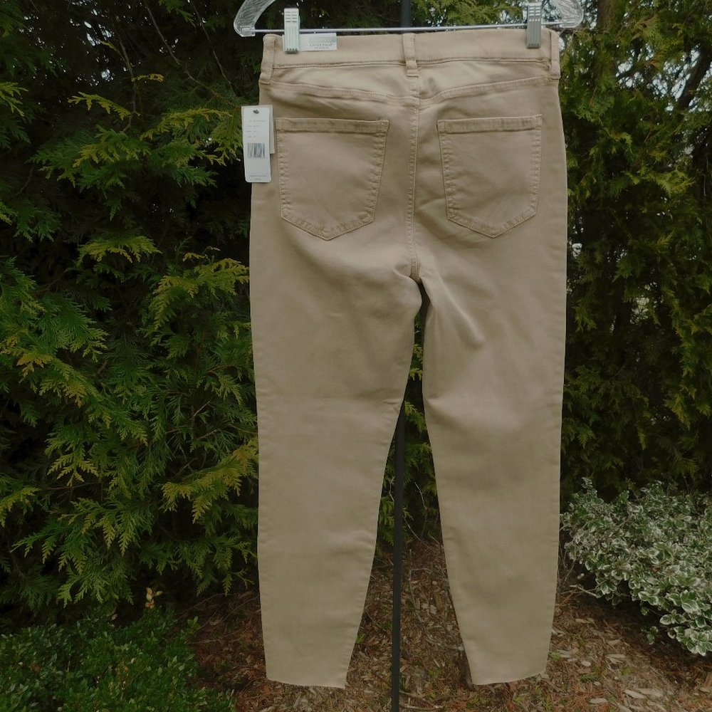 Liverpool Gia Glider Latte Stretch Denim Pullon Jegging Jeans NWT - Picture 4 of 4